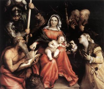 洛倫佐 洛圖 Mystic Marriage of St Catherine 洛倫佐 洛圖 Mystic Marriage of St Catherine